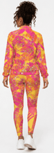 Load image into Gallery viewer, Rich and Rich Yellow and Pink Geometric Yoga Leggings and Jacket Set | Women’s Printed Activewear Outfit - Rich and Rich Homeopportunities
