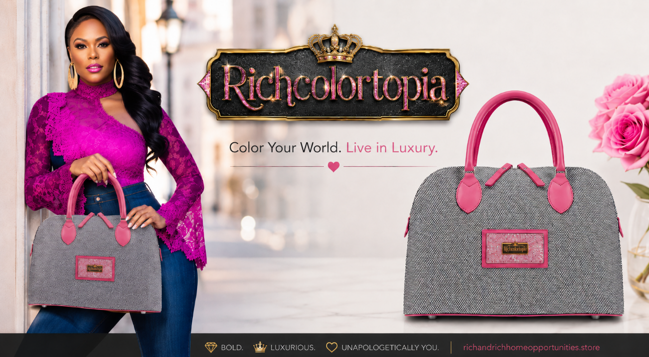 Rich and Rich RichColortopia Women’s Italian Leather Designer Chic Bag