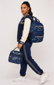 Rich and Rich Sport Utility Lacrosse Unisex Blue Backpack 3 Piece Set Combination