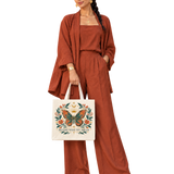 Rich and Rich Become What You Dream Women's Beige Tote Bag