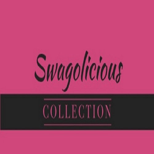 Swagolicious Women's Pink and Gray Boot Heel