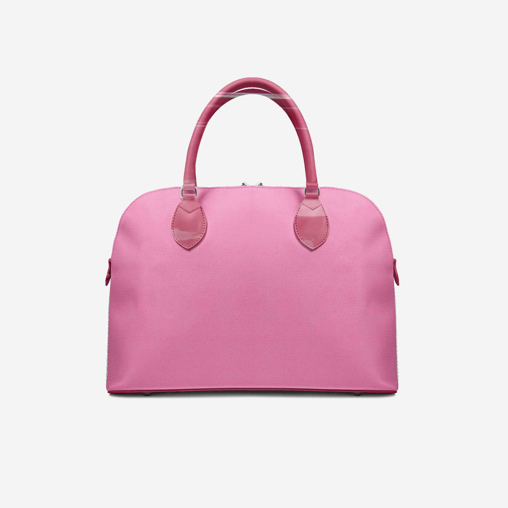 Rich and Rich TatooFushion Women’s Italian Leather Pink and White Designer Luxury Bag