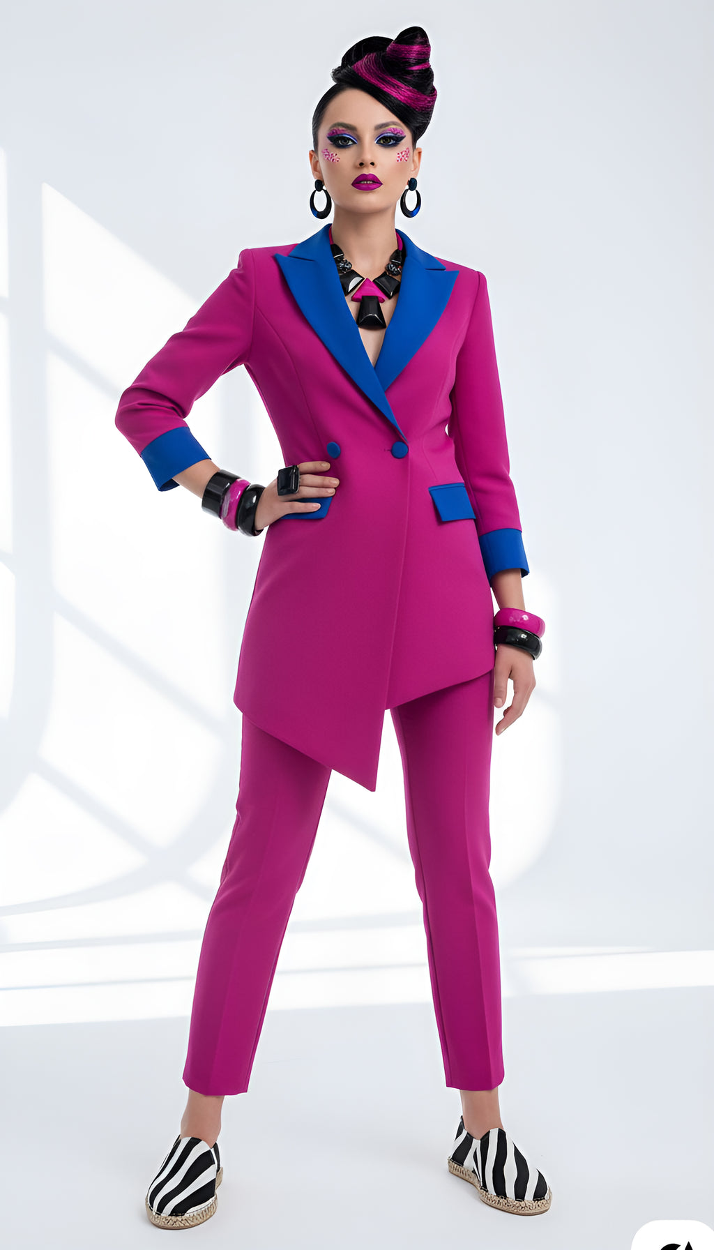 Rich and Rich Earthtone Houndstooth Unisex Espadrilles