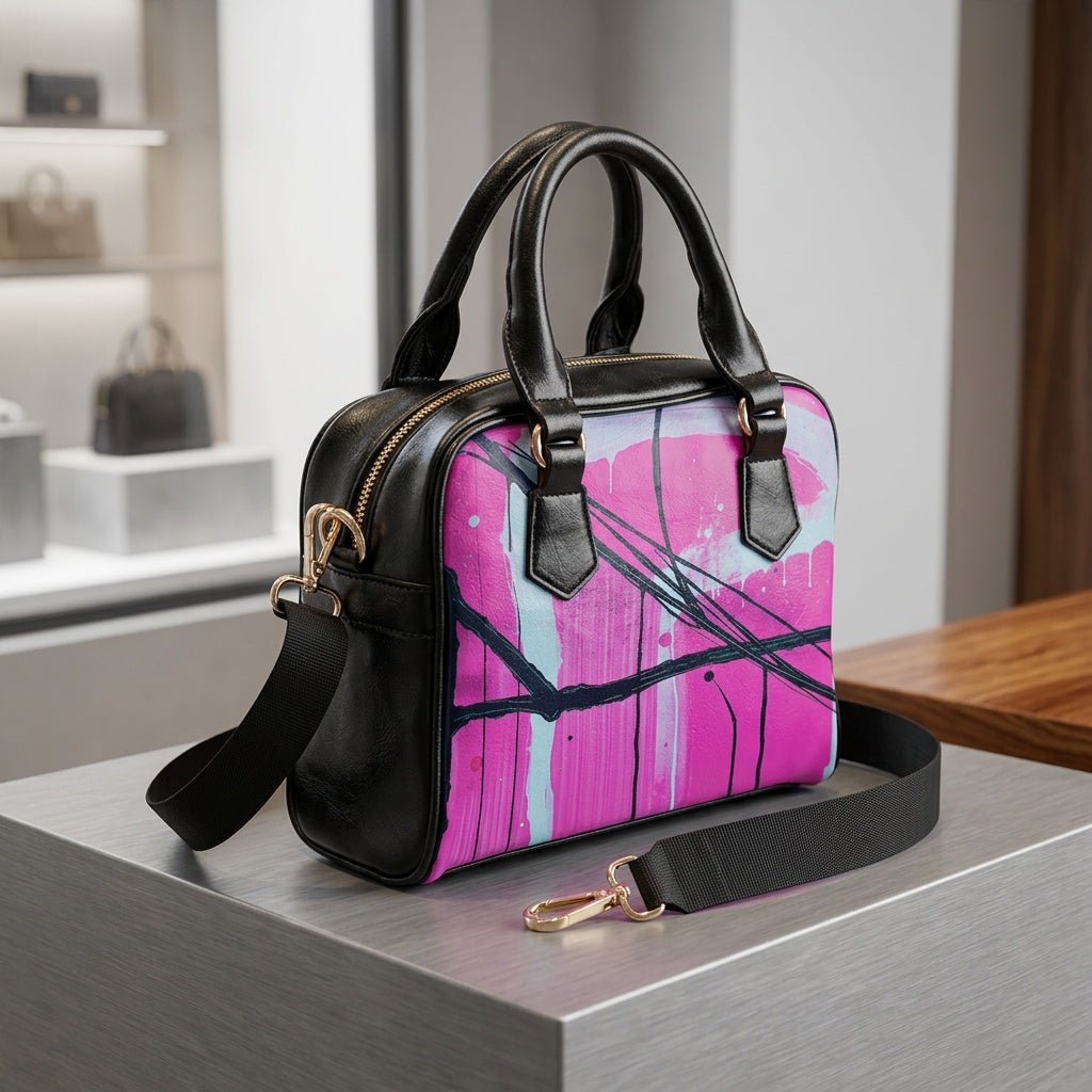 R&RH Pink Designer Womens Shoulder Bag - Rich and Rich Homeopportunities