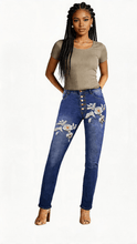 Load image into Gallery viewer, Rich and Rich White Flower Women's Jeans - Rich and Rich Homeopportunities
