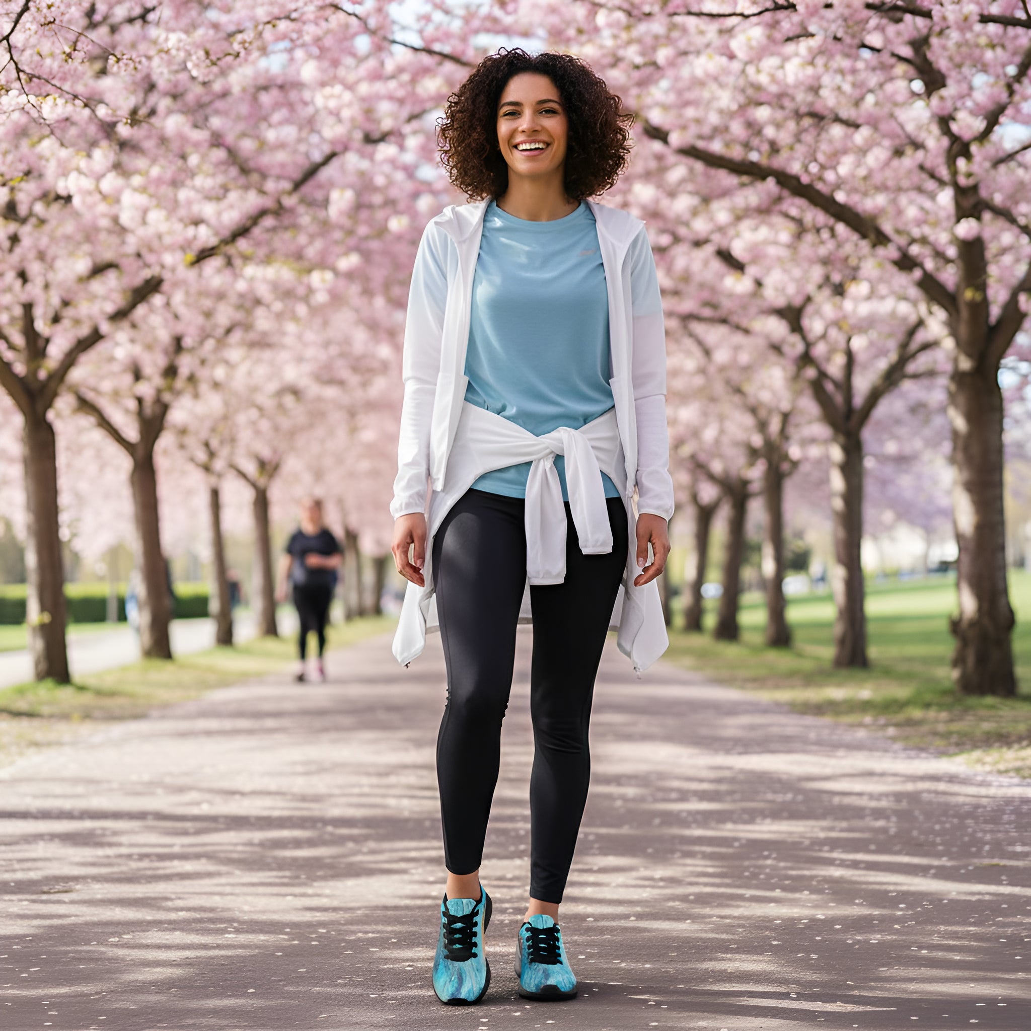 Rich and Rich Turquoise Abstract Women's Low Top Sneakers