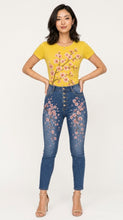 Load image into Gallery viewer, Cherry Blossom Graphic Denim &amp; Tee Set - Rich and Rich Homeopportunities
