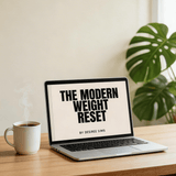 Book cover for The Modern Weight Reset by Desiree Sims, exploring modern wellness and telehealth themes — additional view 8