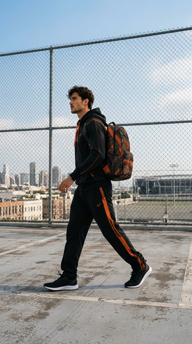 A Rich and Rich Sport Utility Basketball Large Capacity Travel Backpack