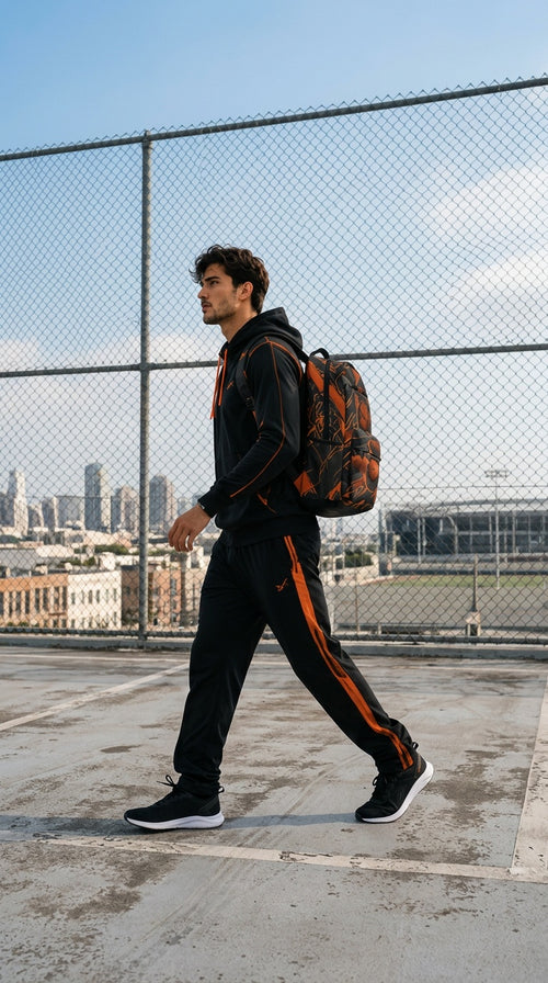 A Rich and Rich Sport Utility Basketball Large Capacity Travel Backpack