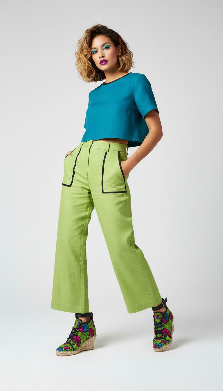 Rich and Rich Fuschia Floral Ladies Wedge Espadrilles