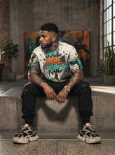 Load image into Gallery viewer, Rich and Rich Soul Tribe Rise Men's Multicolor Beige T-Shirt | Men's Graphic Streetwea
