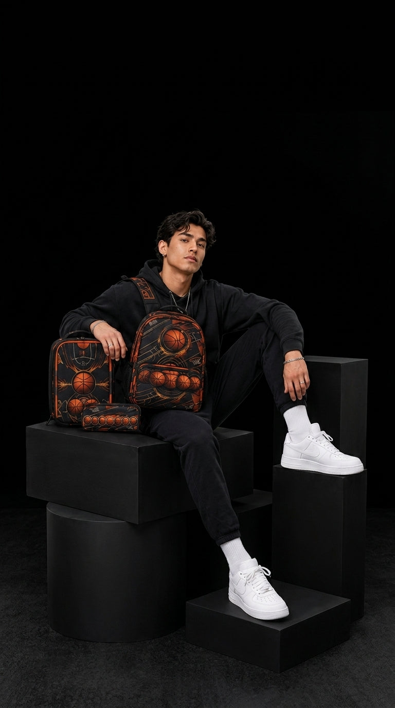 Rich and Rich Sport Utility Basketball Three Piece Set Combination