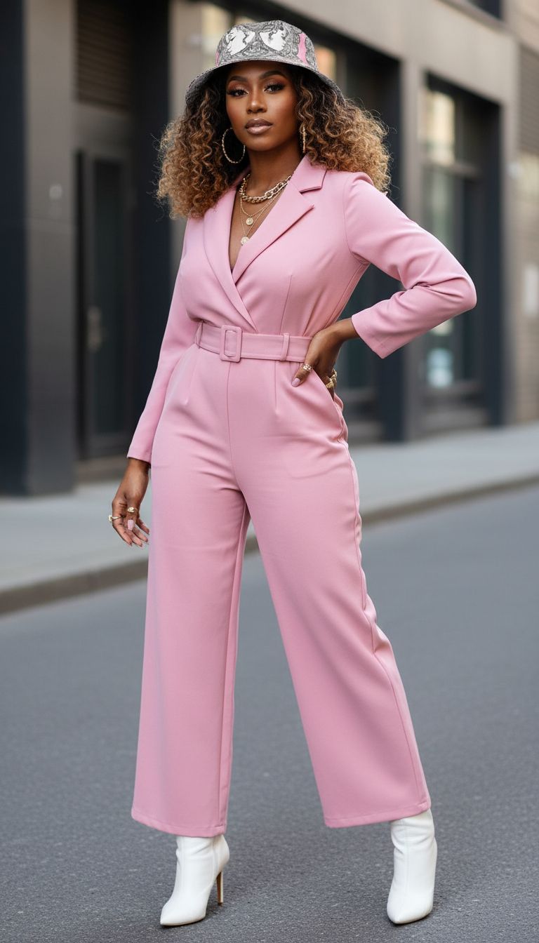 Rich and Rich Pink Destiny Women's Bucket Hat