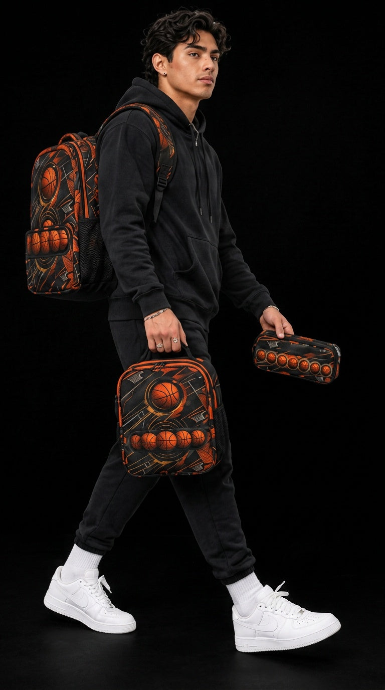 Rich and Rich Sport Utility Basketball Three Piece Set Combination