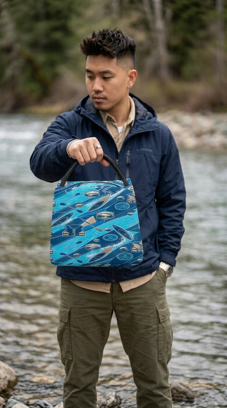 Rich and Rich Sport Utility Kayak / Water Adventure Trapezoid Lunch Bag