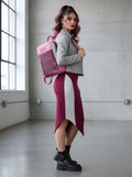 Rich and Rich HerEyes Women's Designer Luxe Urban Zip Backpack - Rich and Rich Homeopportunities
