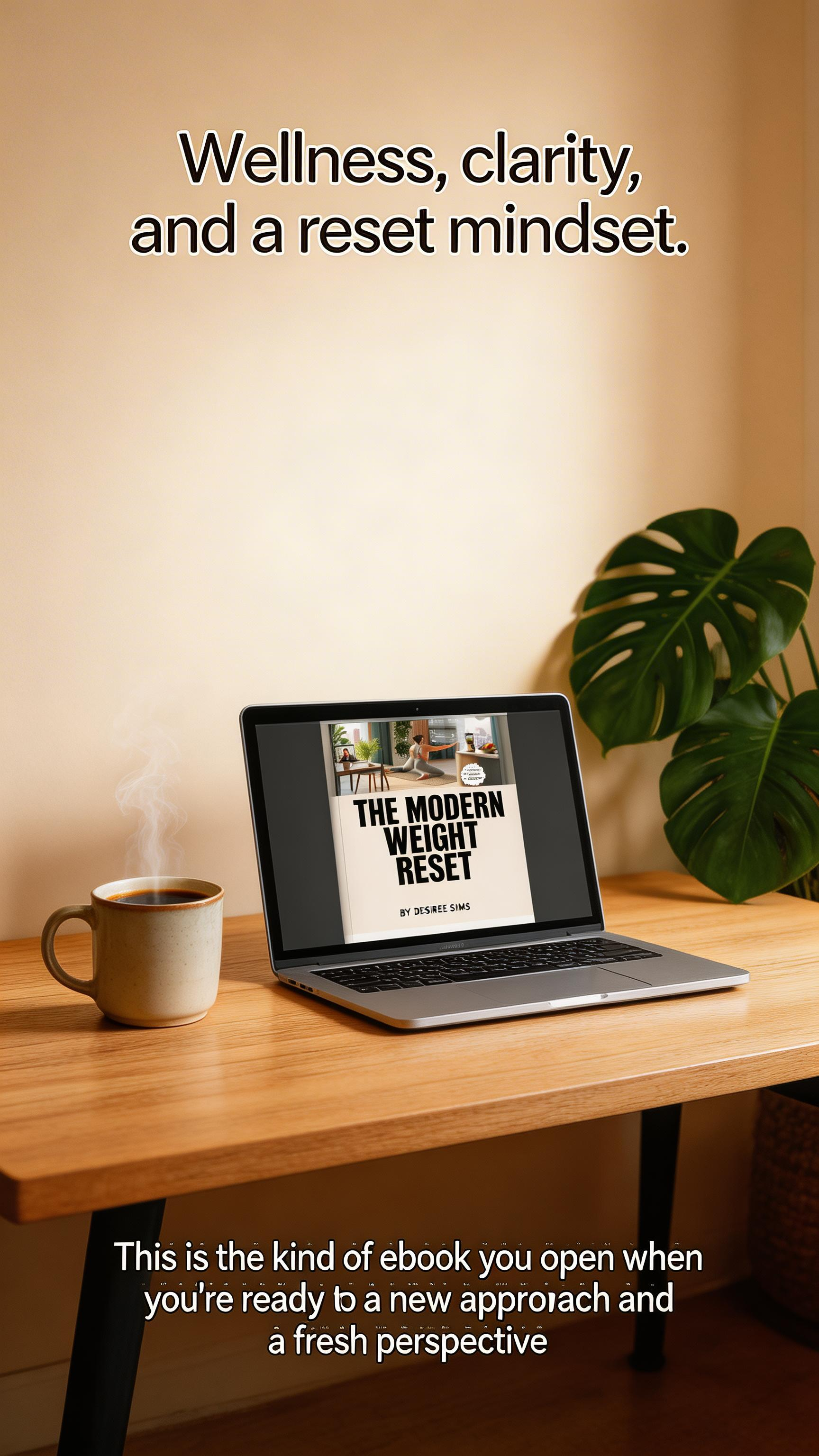The Modern Weight Reset by Desiree Sims weight loss program packaging