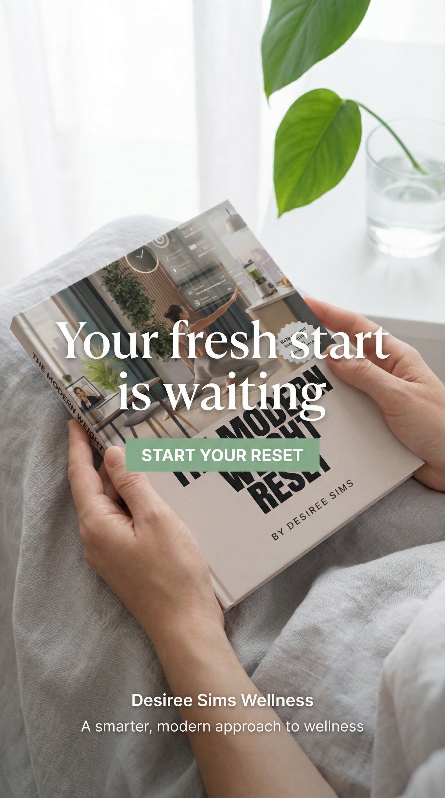 The Modern Weight Reset by Desiree Sims weight loss program packaging