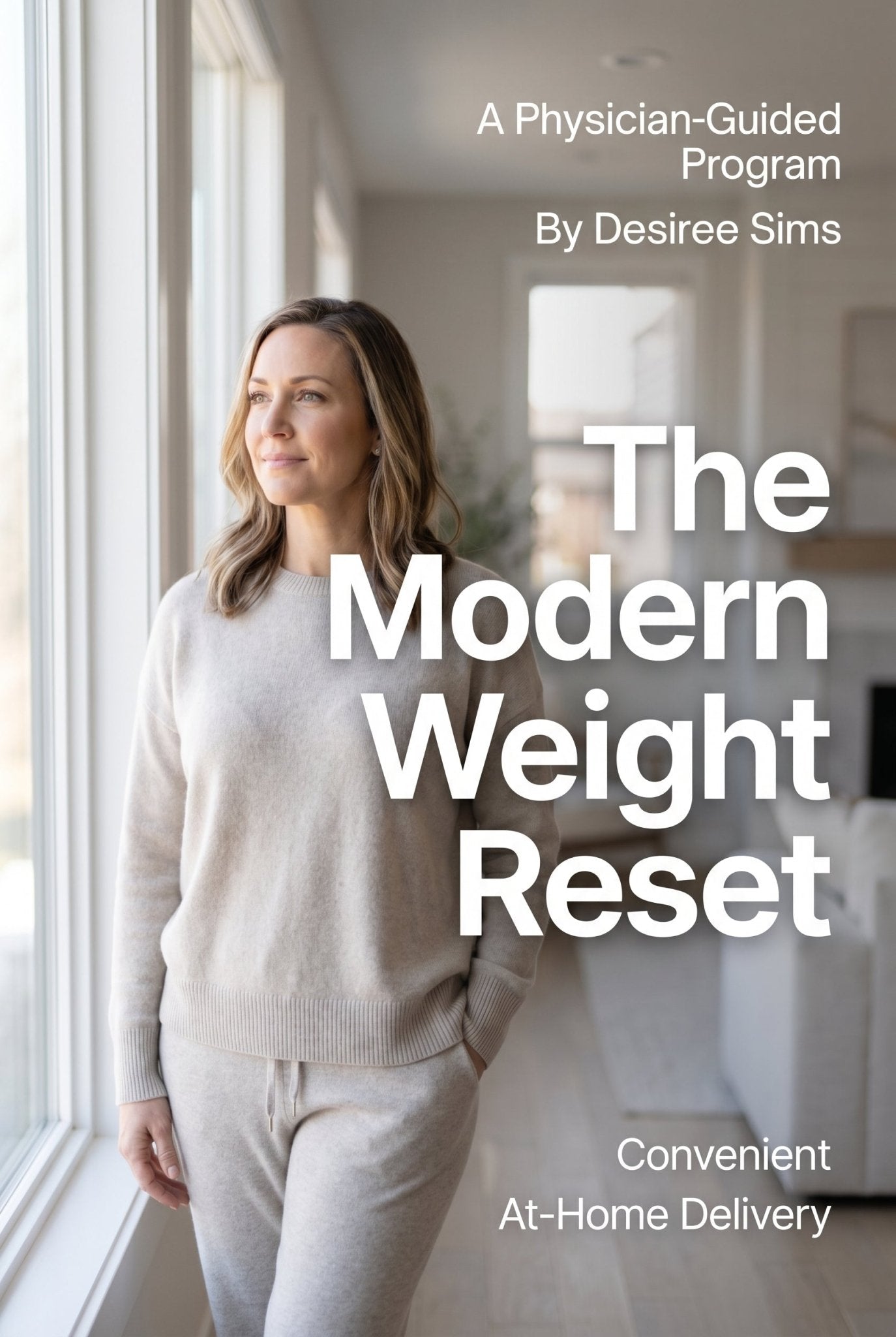 Book cover for The Modern Weight Reset by Desiree Sims, exploring modern wellness and telehealth themes — additional view 47