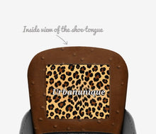 Load image into Gallery viewer, Rich and Rich Brown Animal Print Urbanunique Women&#39;s High Top Sneaker
