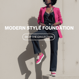 Pink low-top canvas sneakers with rose print, foamed insole and raw rubber sole — additional view 11