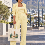 Rich and Rich Monarch Transformation Women's Beige Tote Bag