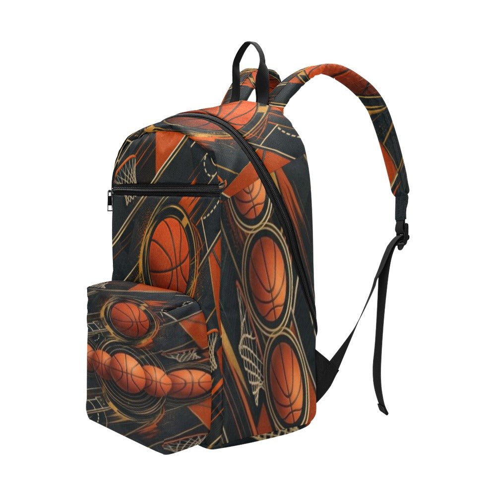 Large basketball‑style travel backpack with padded laptop sleeve and multiple exterior and interior pocke — additional view 7