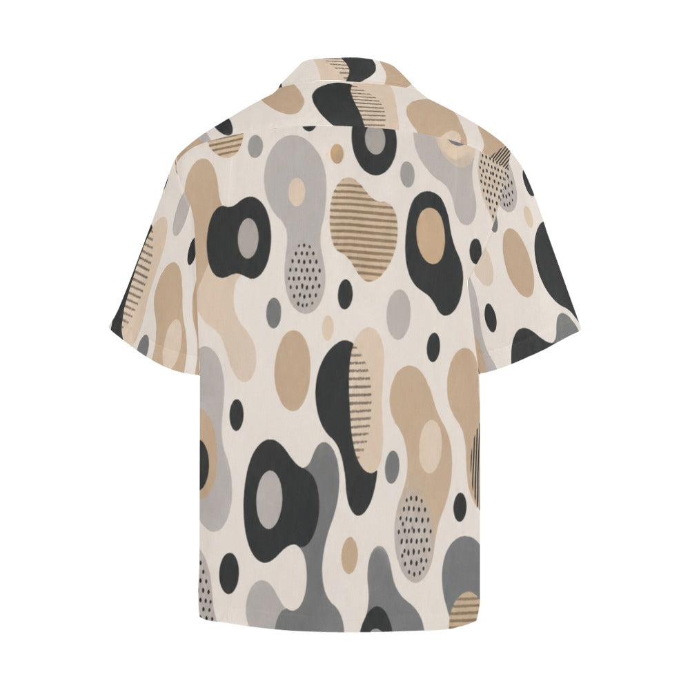 Rich and Rich Men's Beige Dimensions Designer Shirt