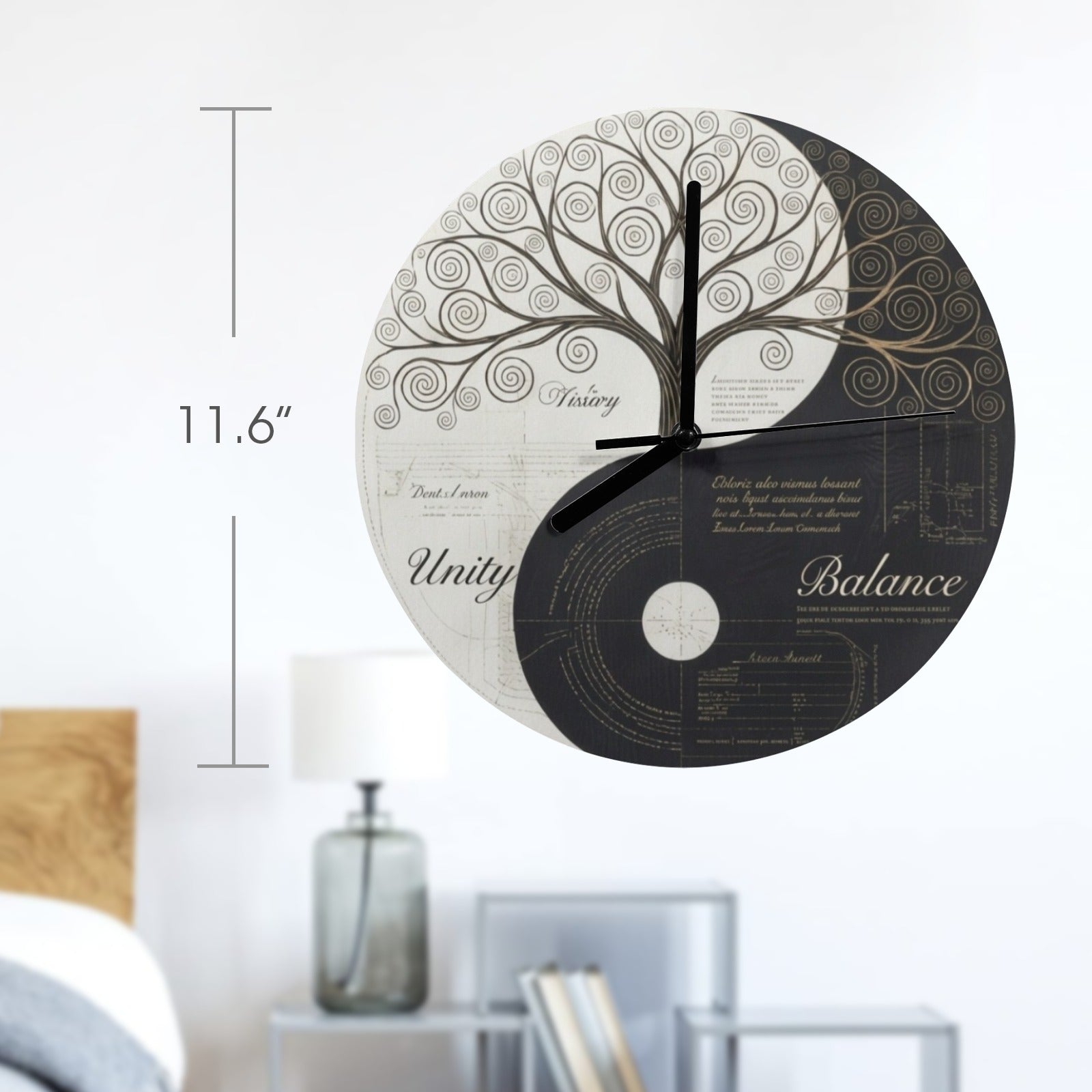 Rich and Rich Timeless Harmony Wall Clock