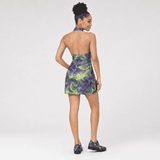 Women’s key lime abstract Mary Jane shoes with mesh upper and Velcro strap and EVA sole — additional view 19