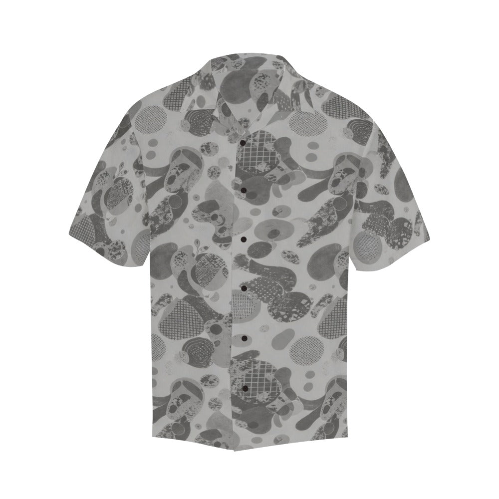 Rich and Rich Men's Gray Fusion Designer Shirt
