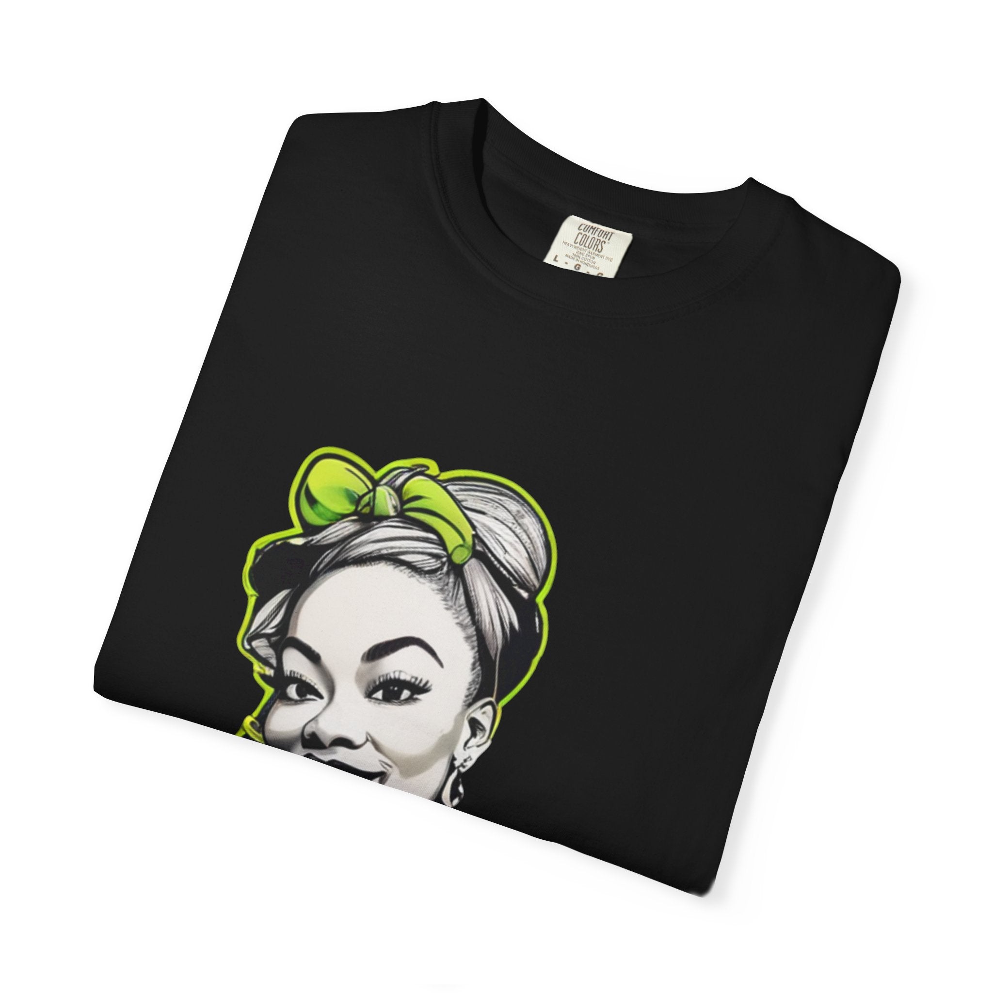 Unisex garment-dyed 'Just Chillin' graphic t-shirt in vintage-style colors — additional view 7