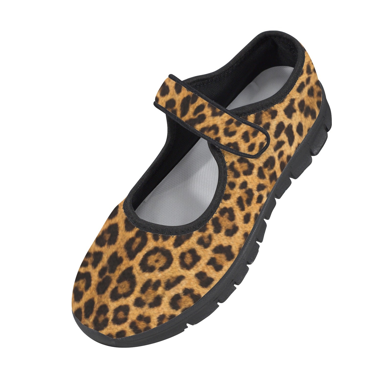 Rich and Rich Brown Animal Print Women's Mary Jane's