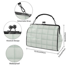 Load image into Gallery viewer, Rich and Rich Lime Kisslock Crossbody Women&#39;s Large Shoulder Bag
