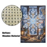 Nordic Snowflake Heritage 1000 Piece Wooden Jigsaw Puzzle