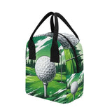 Rich and Rich Sports Utility Green Golf Lunch Bag