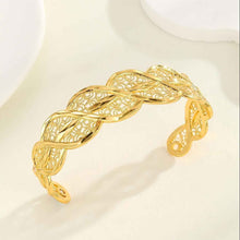 Load image into Gallery viewer, Hip-Hop Women&#39;s Moon Necklace - Chic 18K Gold-Plated Blue and White Bracelet Jewelry

