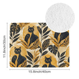 Rich & Rich Golden Whiskers Cat Feeding Mat Pet Feeding Mat 40x30cm