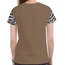 Load image into Gallery viewer, R&amp;RH Leopard Womens T-shirt - Rich and Rich Homeopportunities 
