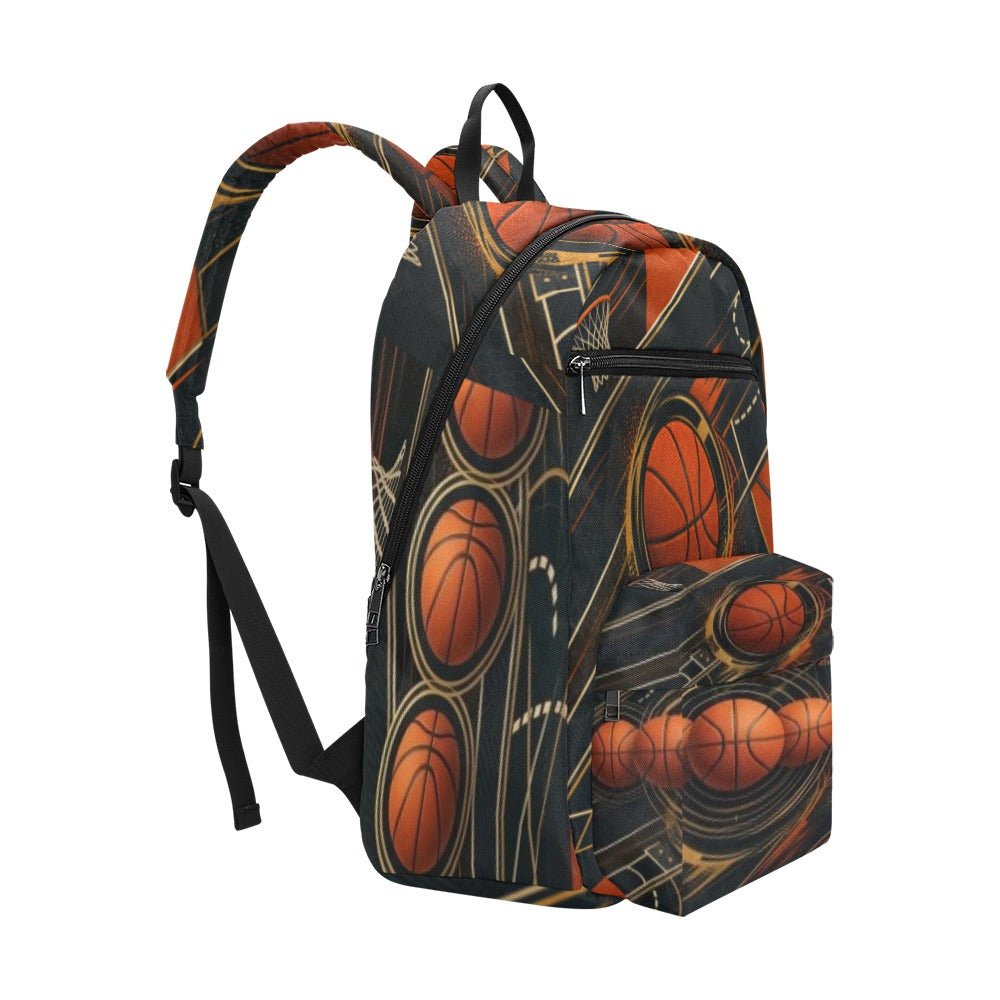 Large basketball‑style travel backpack with padded laptop sleeve and multiple exterior and interior pocke — additional view 8