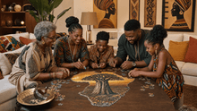 Load image into Gallery viewer, AncientCraft — The Baobab Tree of Life | 1000-Piece Wooden African Mosaic Jigsaw Puzzle - Rich and Rich Homeopportunities
