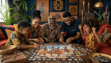 Load image into Gallery viewer, AncientCraft — The Rhythm: Juba Dance | 1000-Piece Wooden West African Mosaic Jigsaw Puzzle - Rich and Rich Homeopportunities
