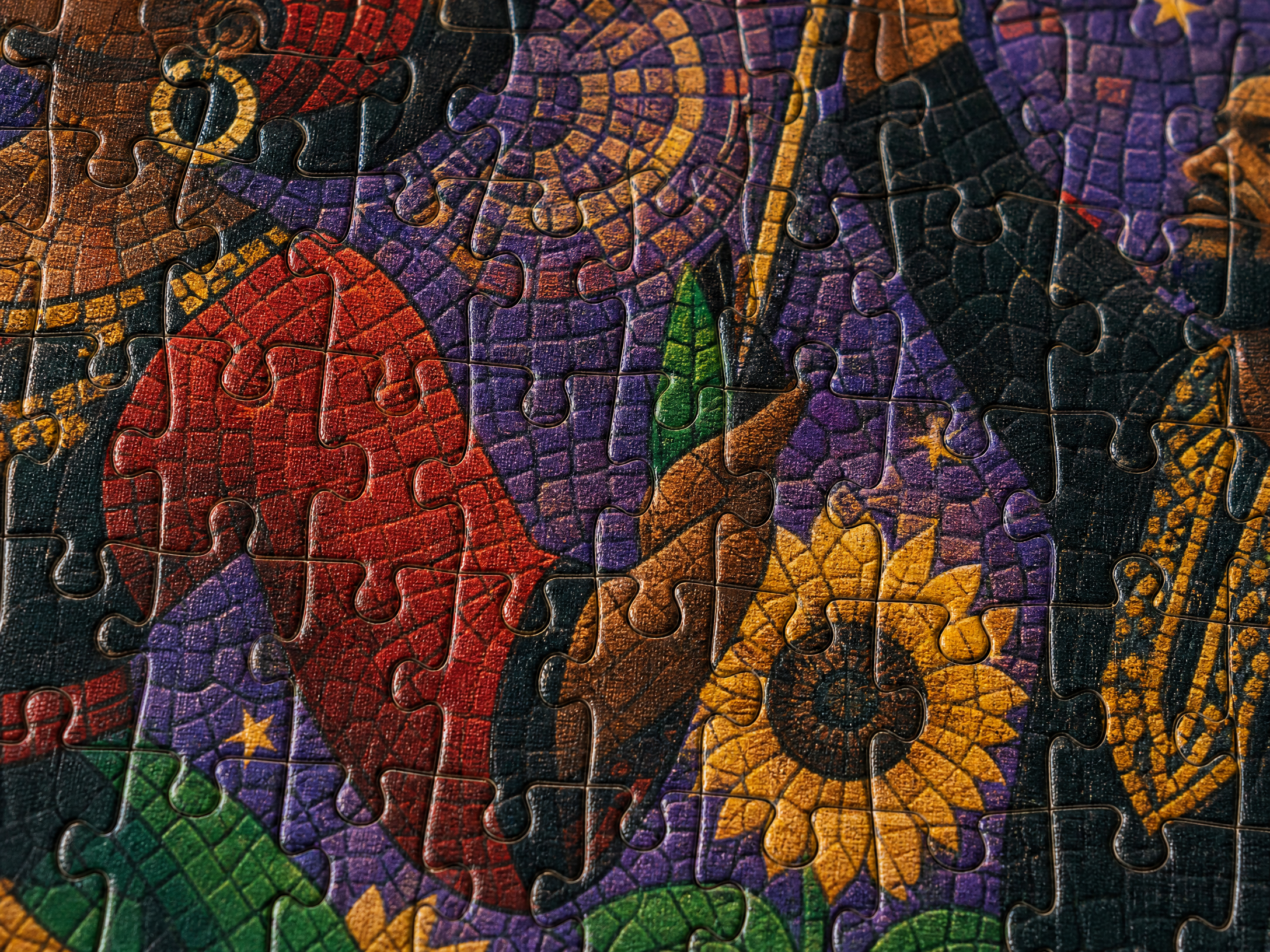 AncientCraft — Juneteenth Heritage | 1000-Piece Wooden Freedom Mosaic Jigsaw Puzzle