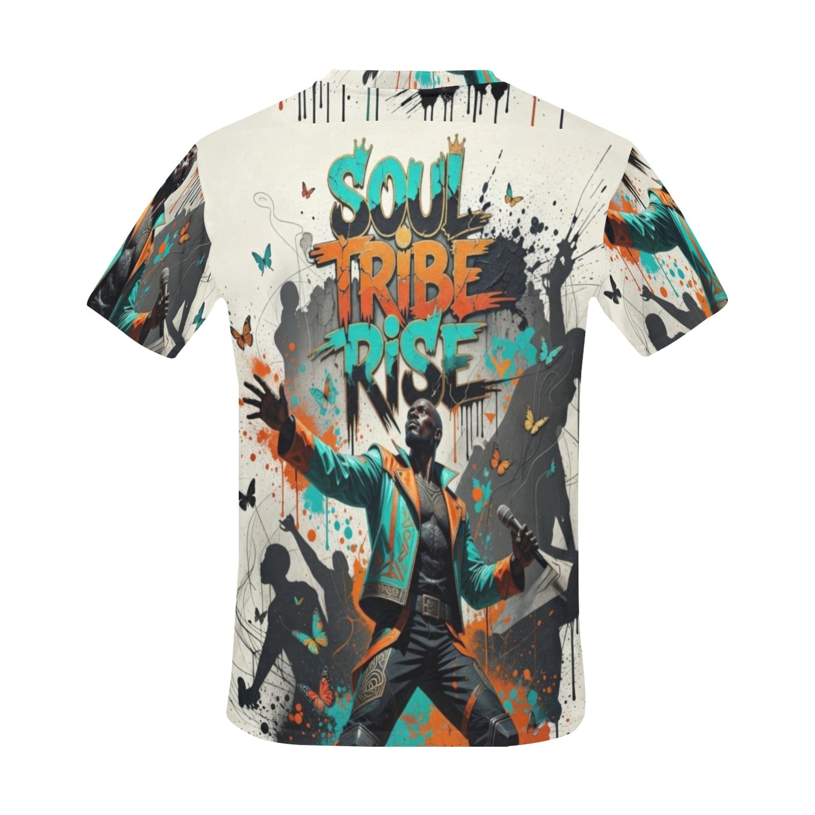 Rich and Rich Soul Tribe Rise Men's Multicolor Beige T-Shirt | Men's Graphic Streetwea - Rich and Rich Homeopportunities