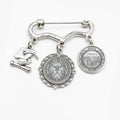 Rich and Rich Chess Girl Talk Women's Charm Brooch