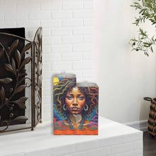 Load image into Gallery viewer, R&amp;RH Lady Wooden Candle Holder - Rich and Rich Homeopportunities 
