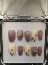Load image into Gallery viewer, 1037- Handmade press on nails fake nails removable
