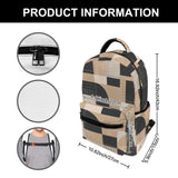 a Minimalist Neutral Unisex Large Capacity Backpack