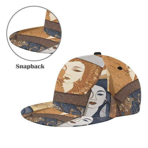 R&RH Designer Earthtone Women's Snapback Hat - Rich and Rich Homeopportunities 